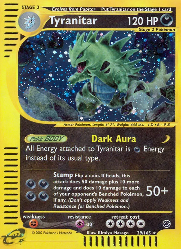 Tyranitar #29 card image