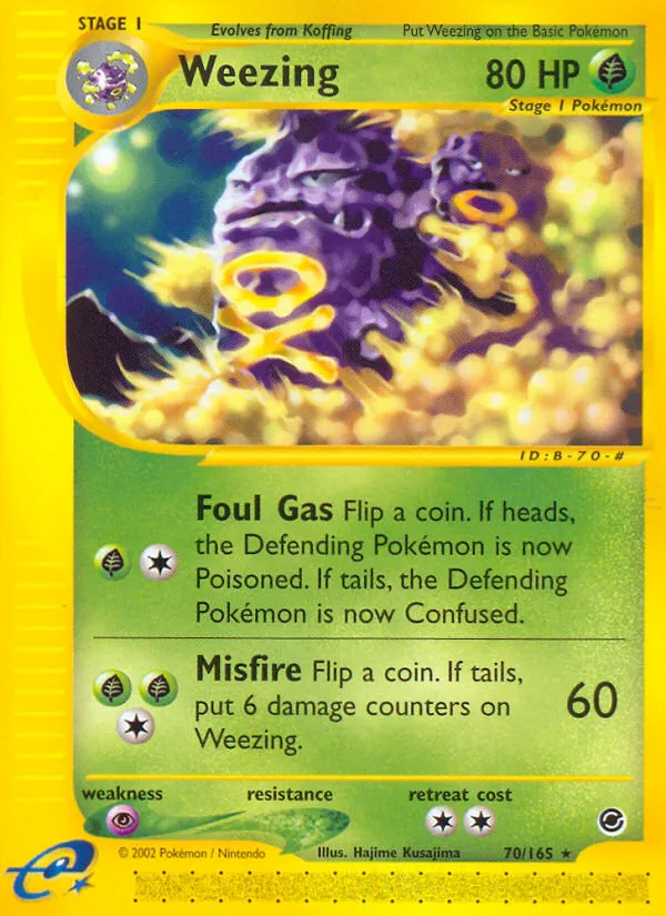 Weezing card image