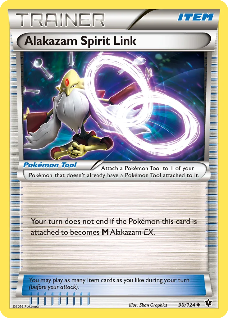 Alakazam Spirit Link card image