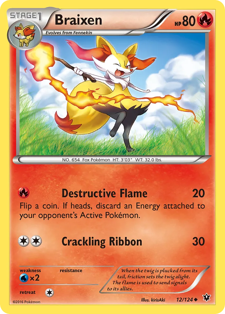 Braixen card image