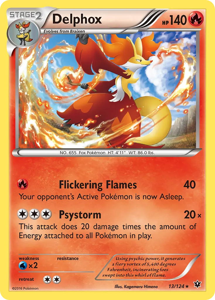 Delphox card image