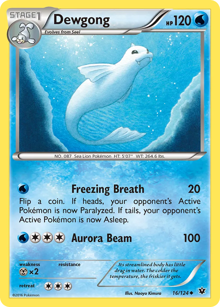 Dewgong card image