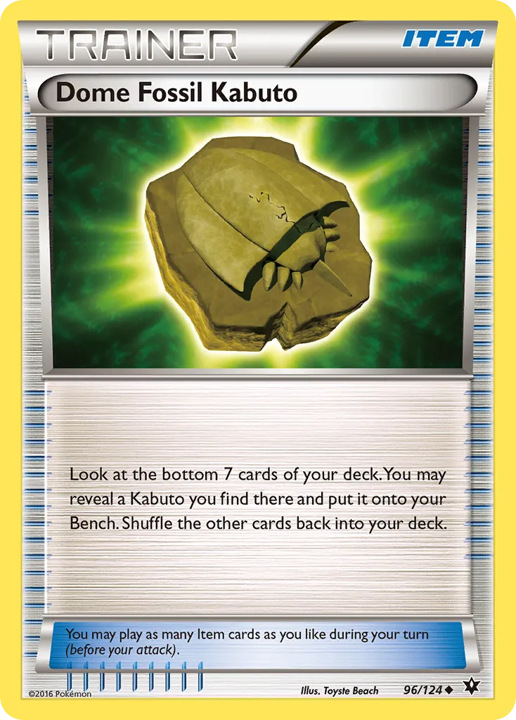 Dome Fossil Kabuto card image