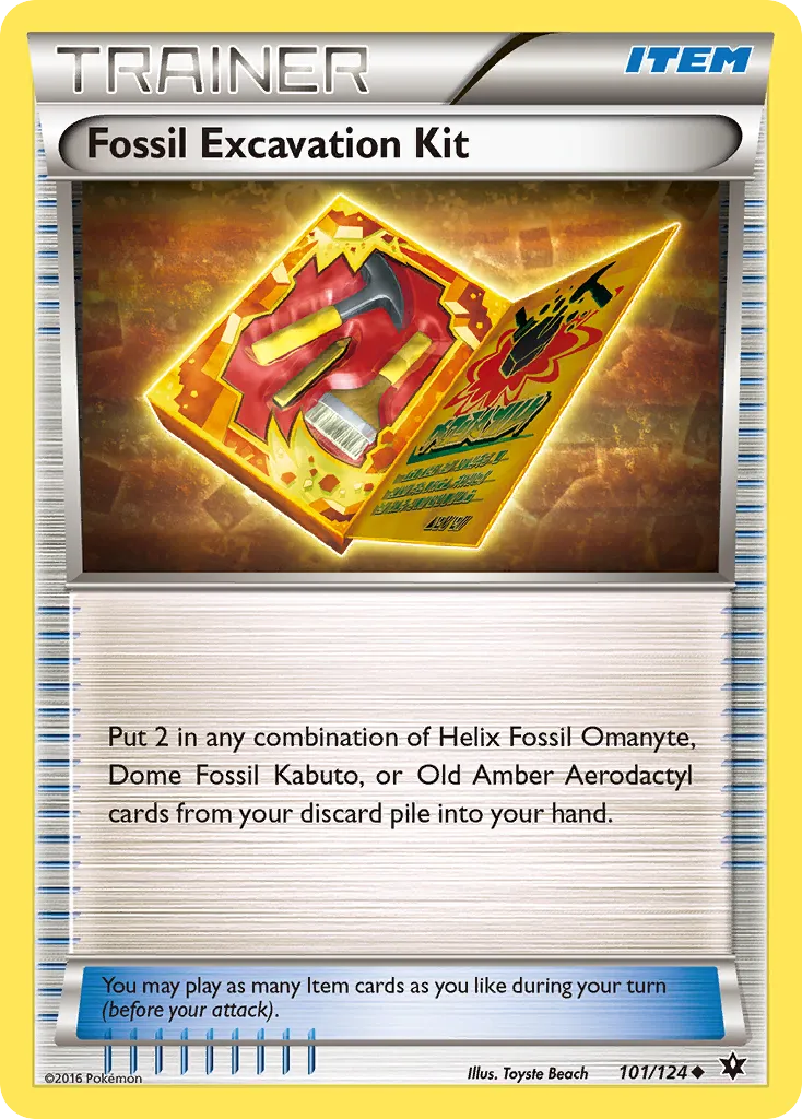 Fossil Excavation Kit card image