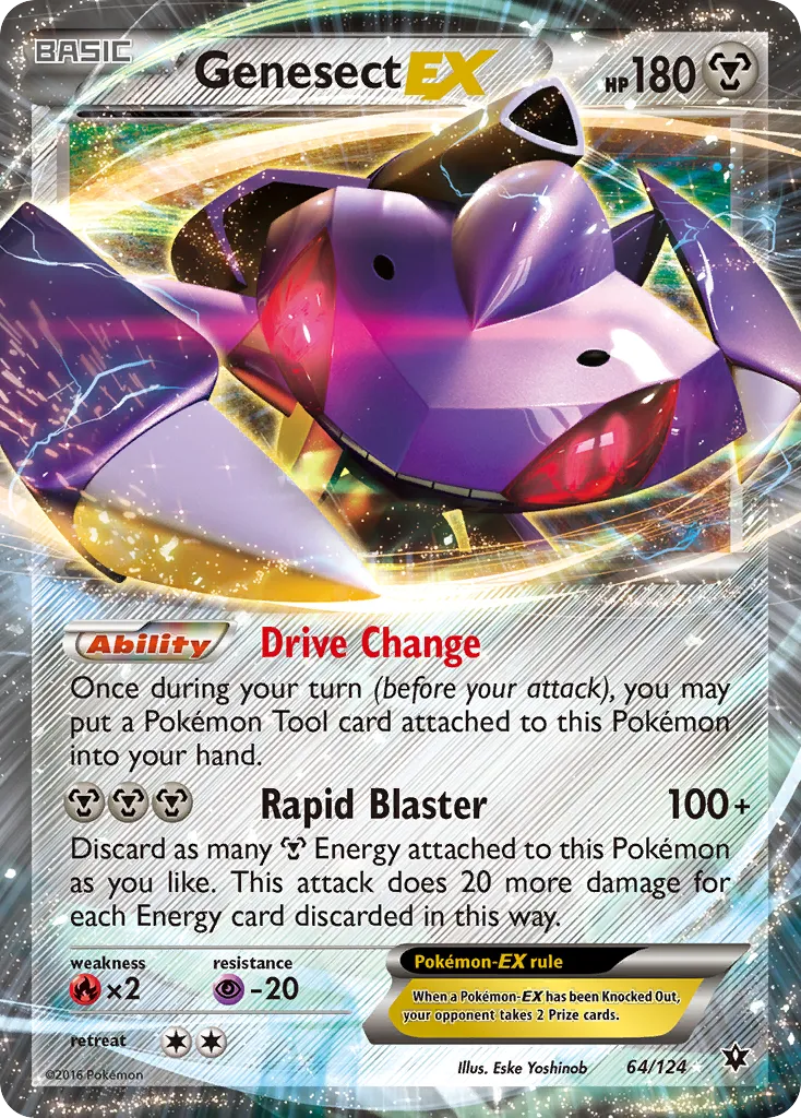 Genesect-EX card image