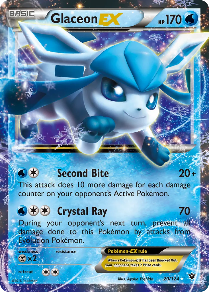 Glaceon-EX card image