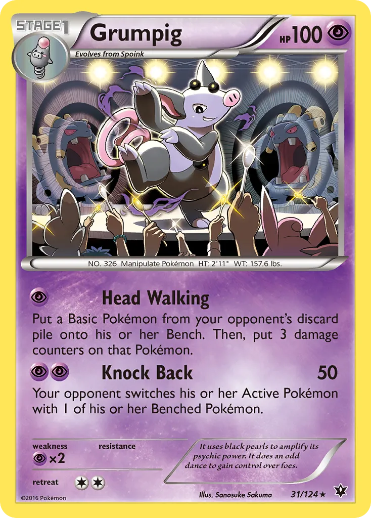 Grumpig card image