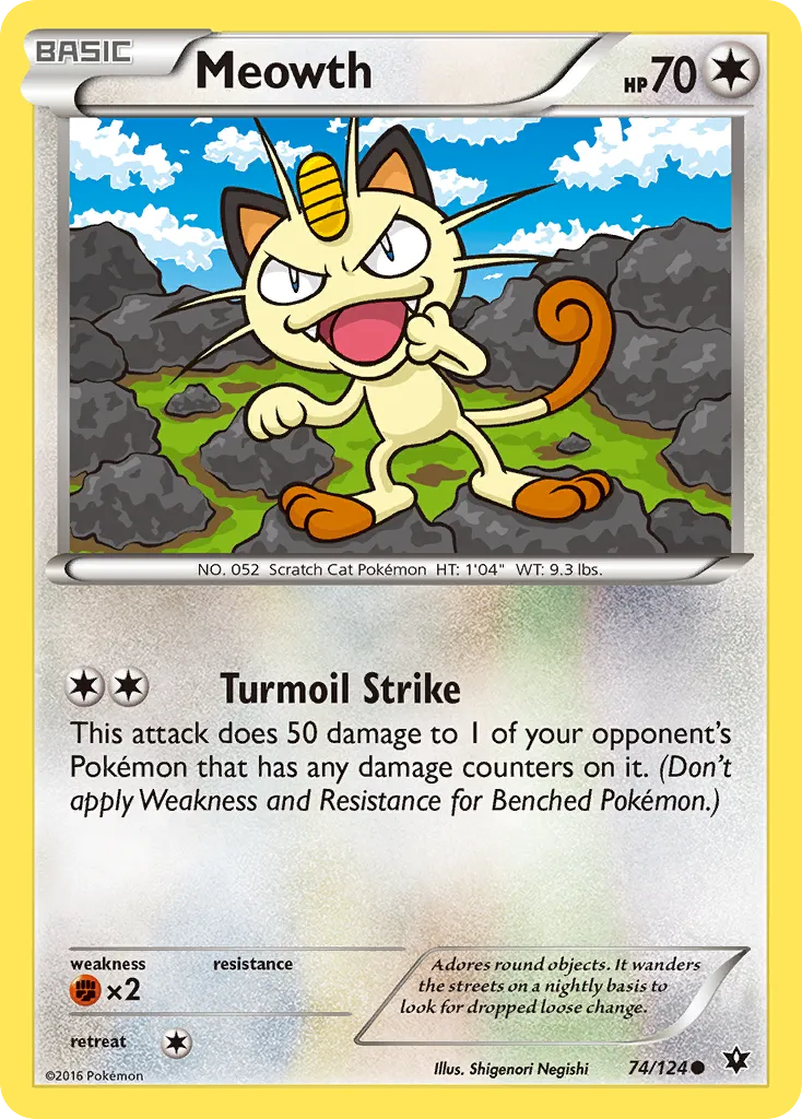 Meowth card image