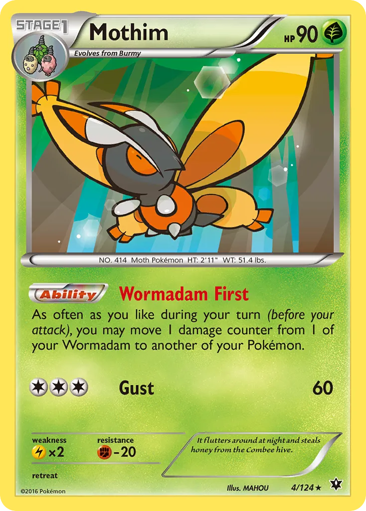 Mothim card image