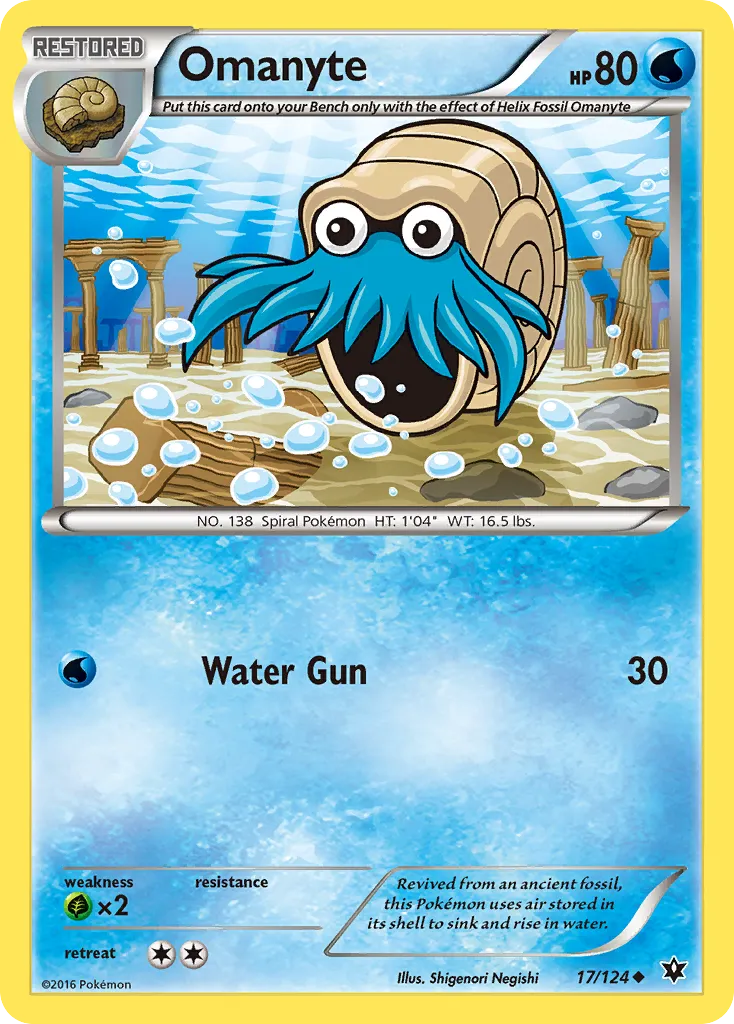 Omanyte card image