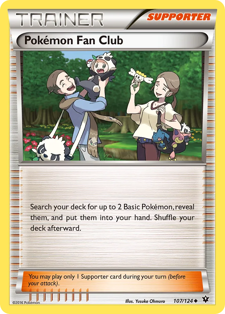 Pokemon Fan Club card image