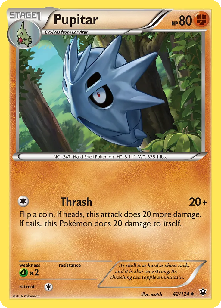 Pupitar card image