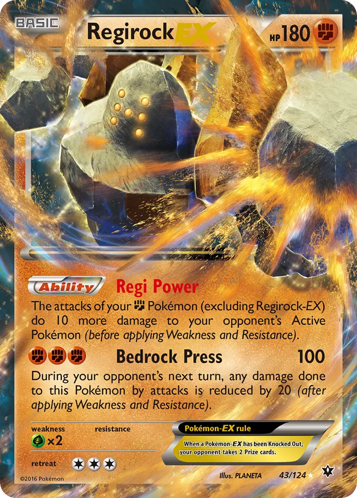 Regirock-EX card image