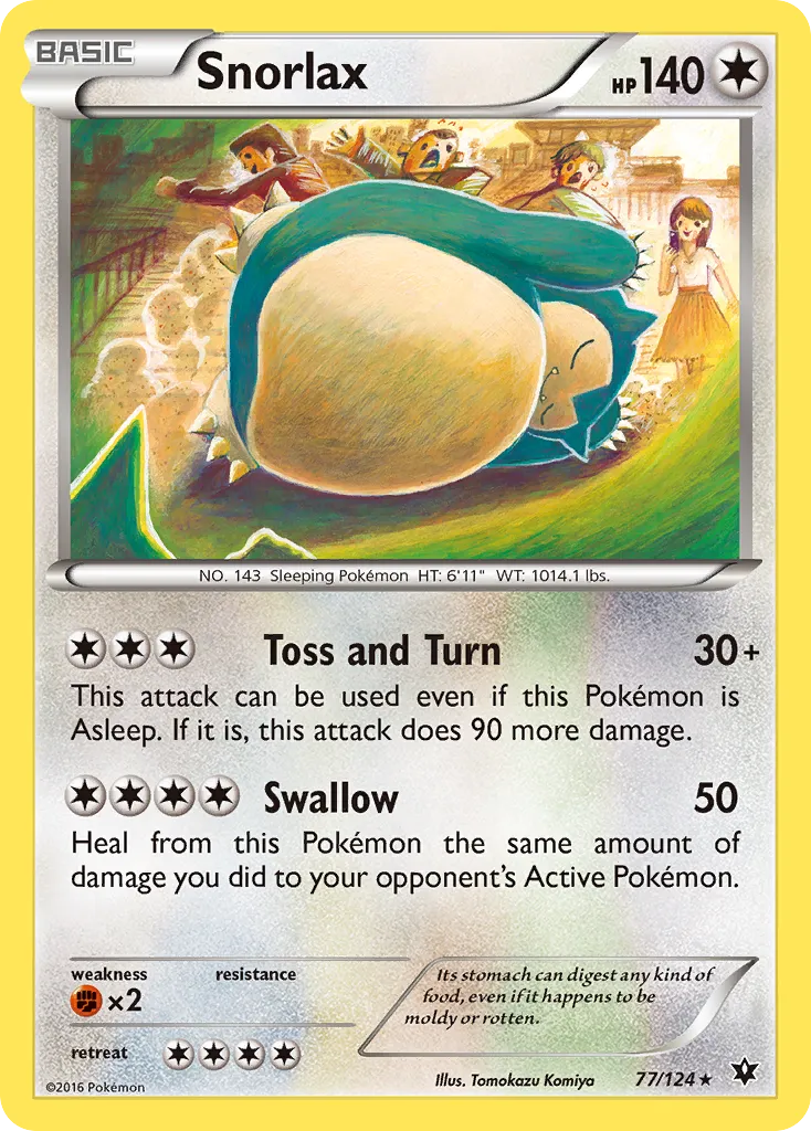 Snorlax card image