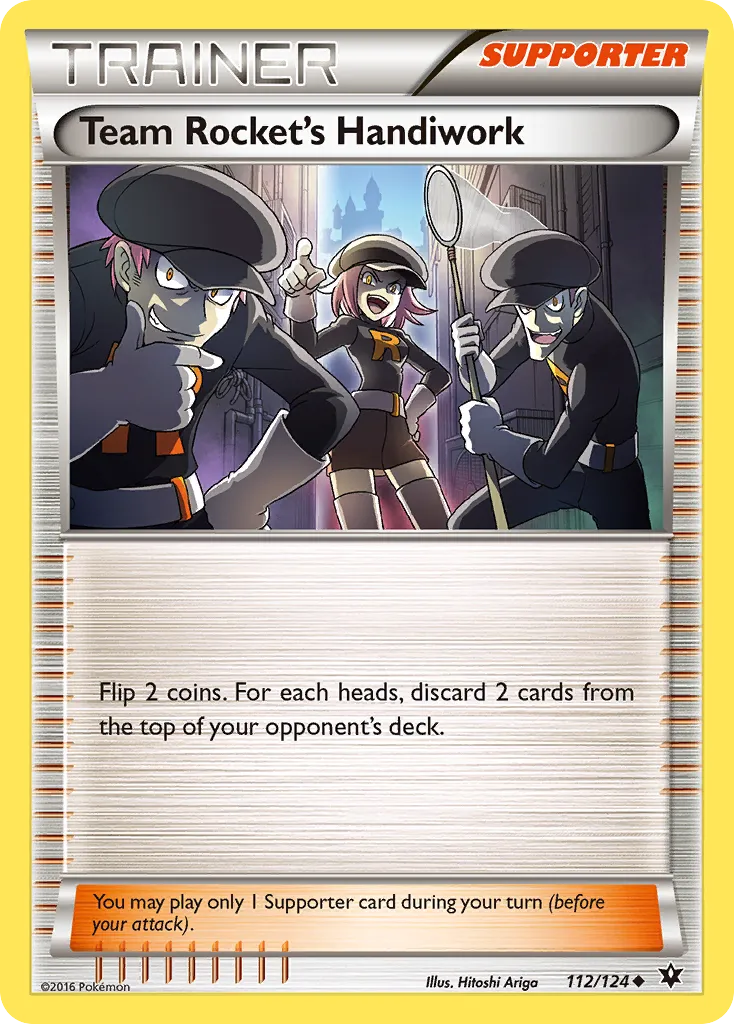 Team Rocket's Handiwork card image