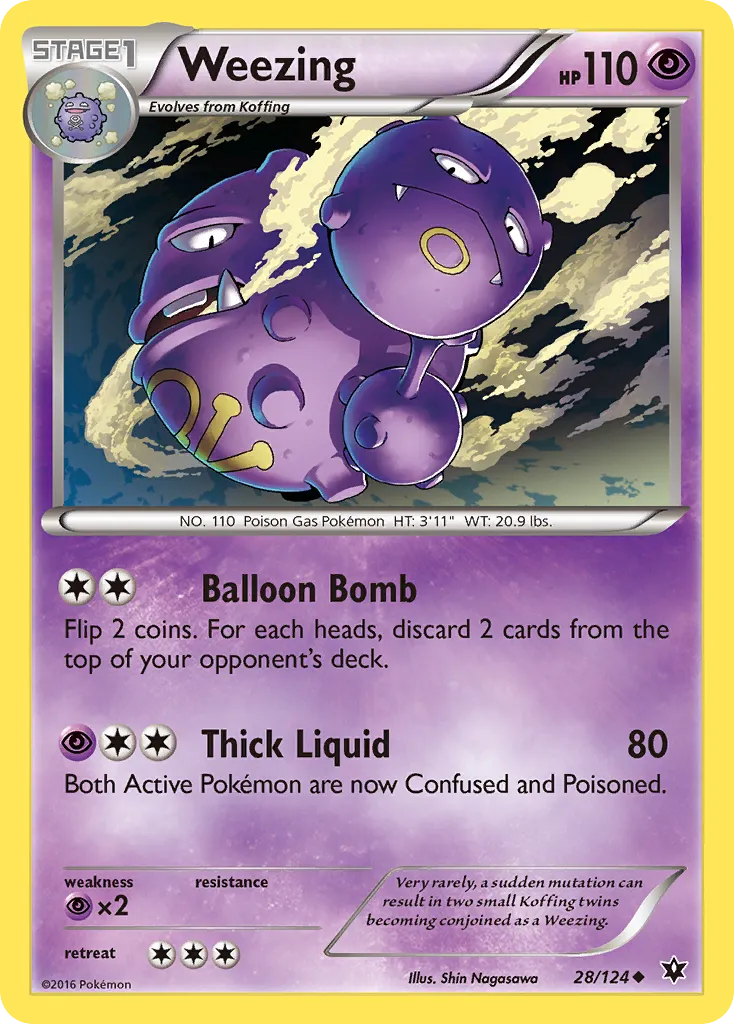 Weezing card image