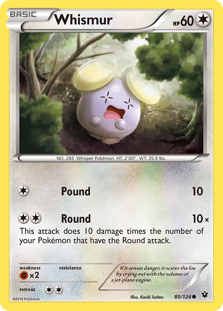 Whismur card image