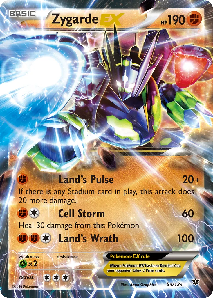 Zygarde-EX card image