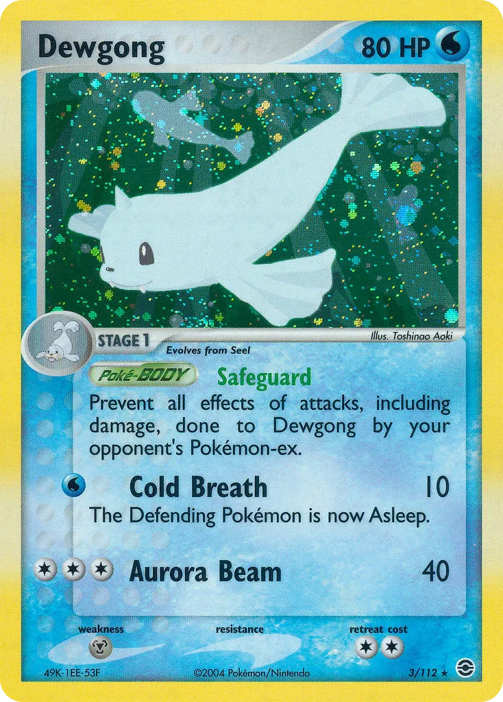 Dewgong card image