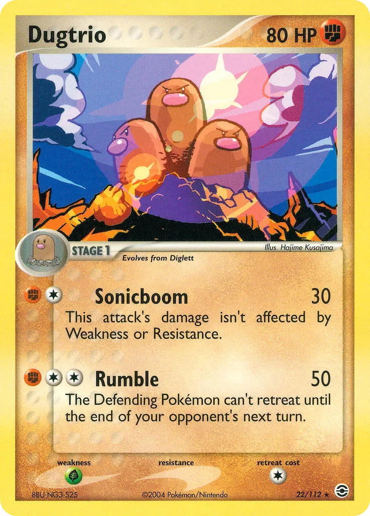 Dugtrio card image
