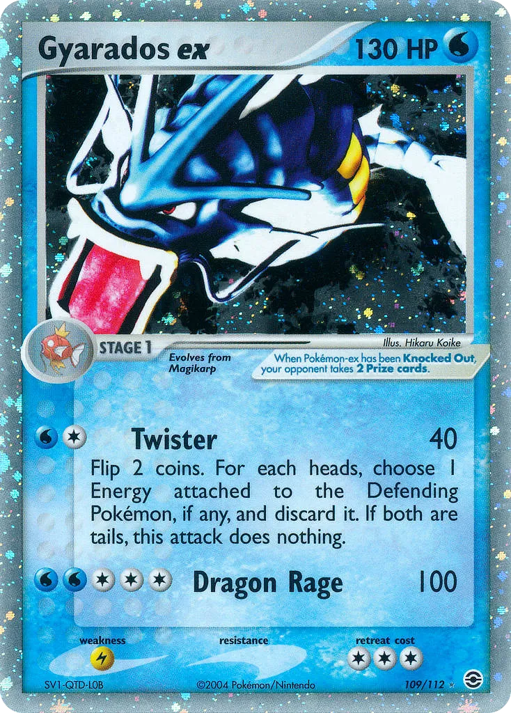 Gyarados ex #109 card image