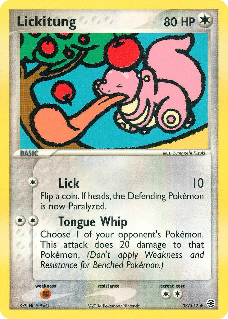 Lickitung card image