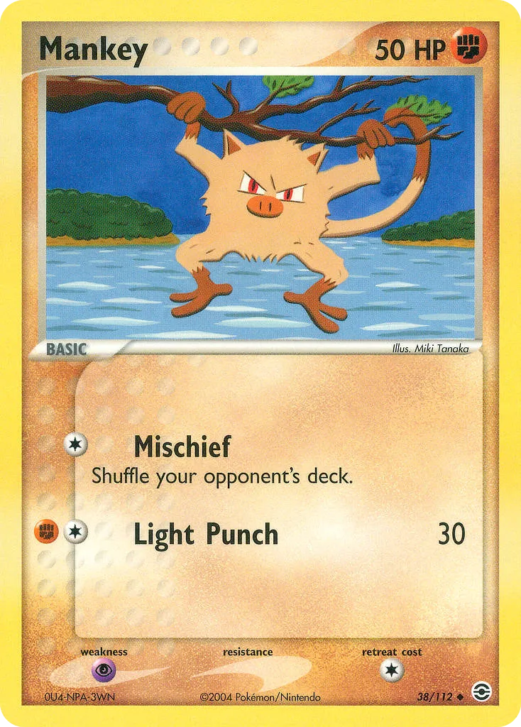 Mankey card image