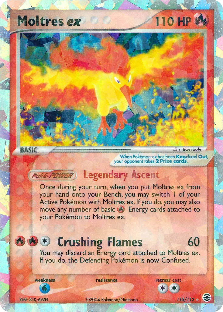 Moltres ex #115 card image