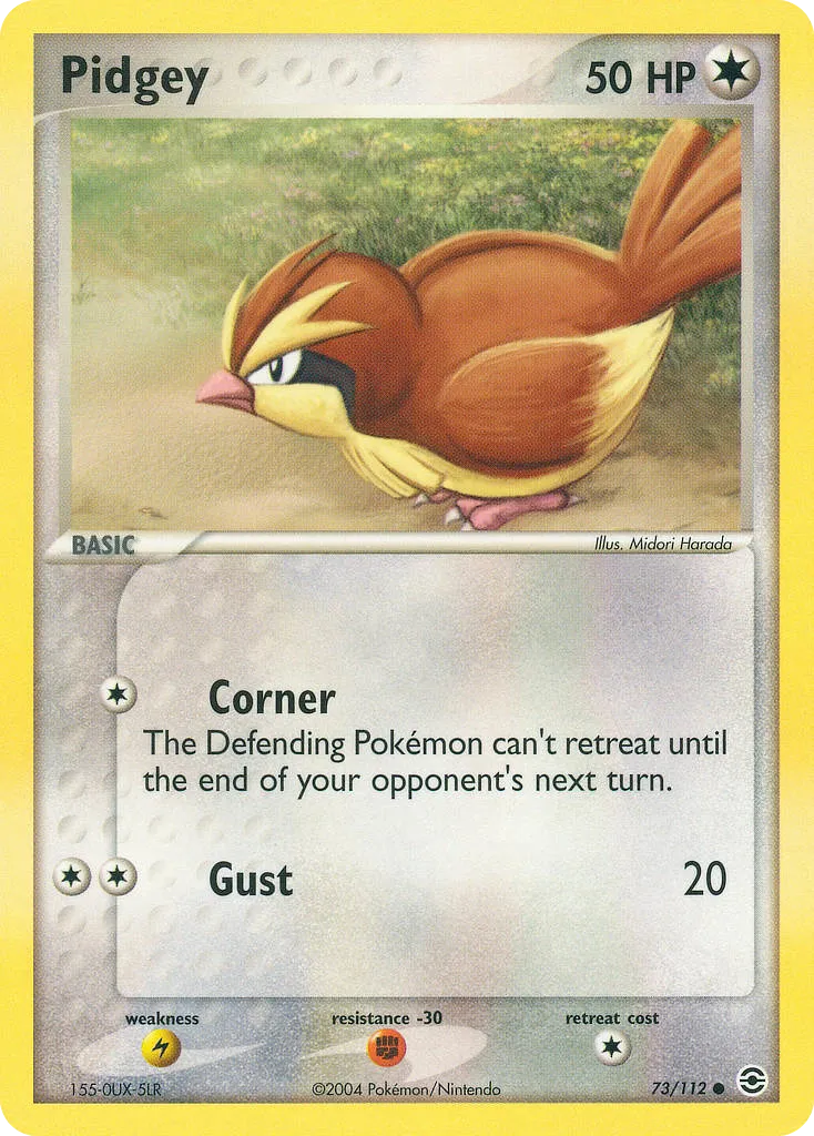 Pidgey card image