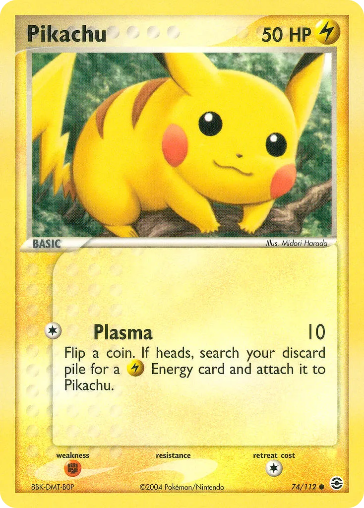 Pikachu card image