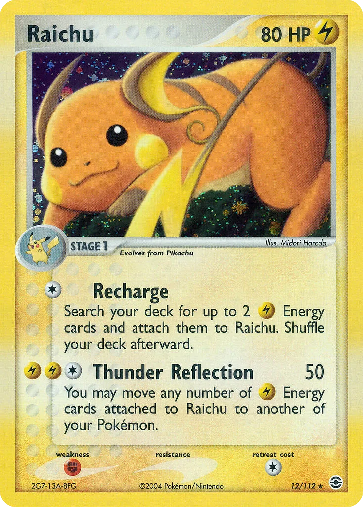 Raichu card image