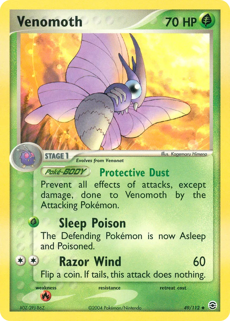 Venomoth card image