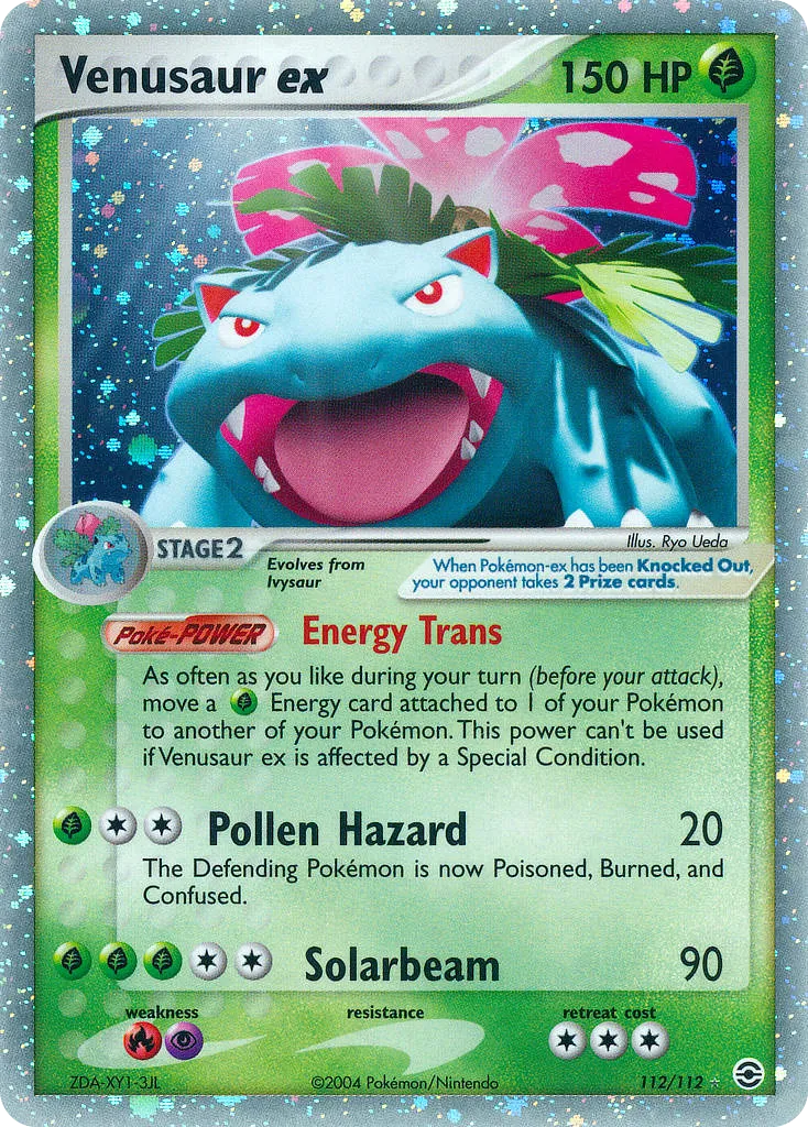 Venusaur ex #112 card image