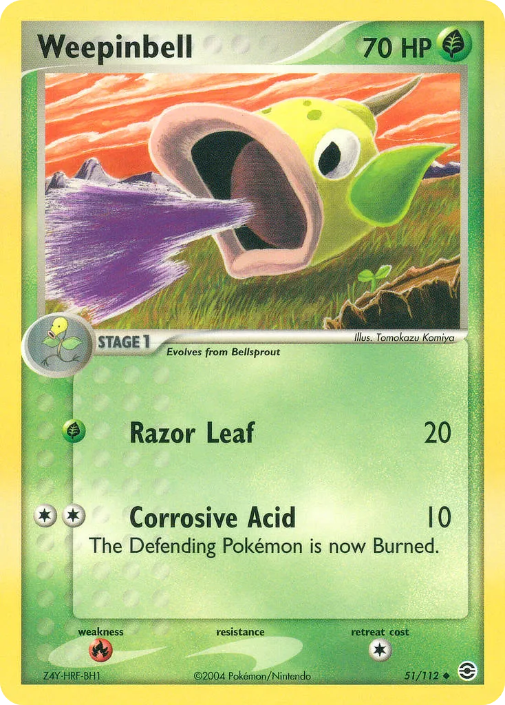 Weepinbell card image