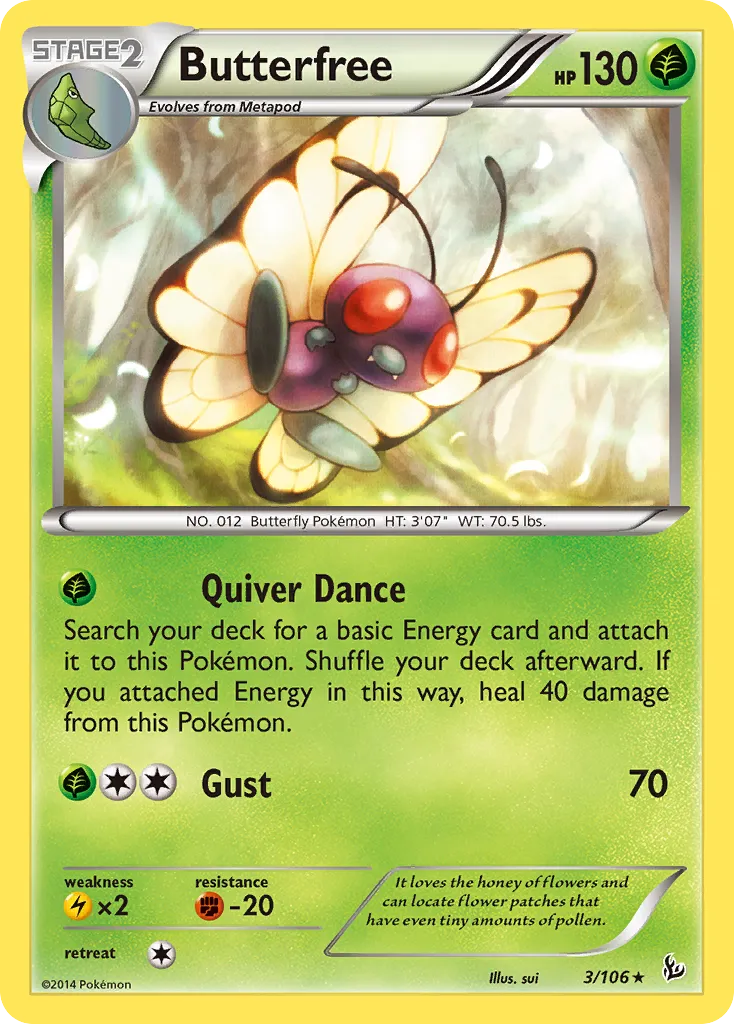 Butterfree card image