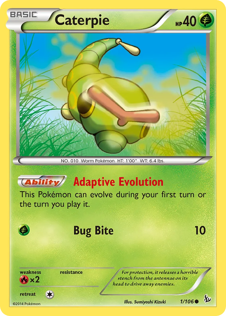 Caterpie card image