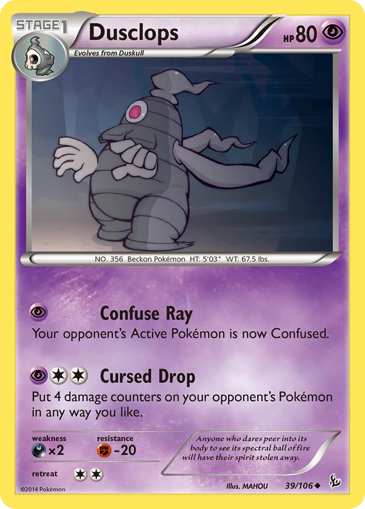 Dusclops card image