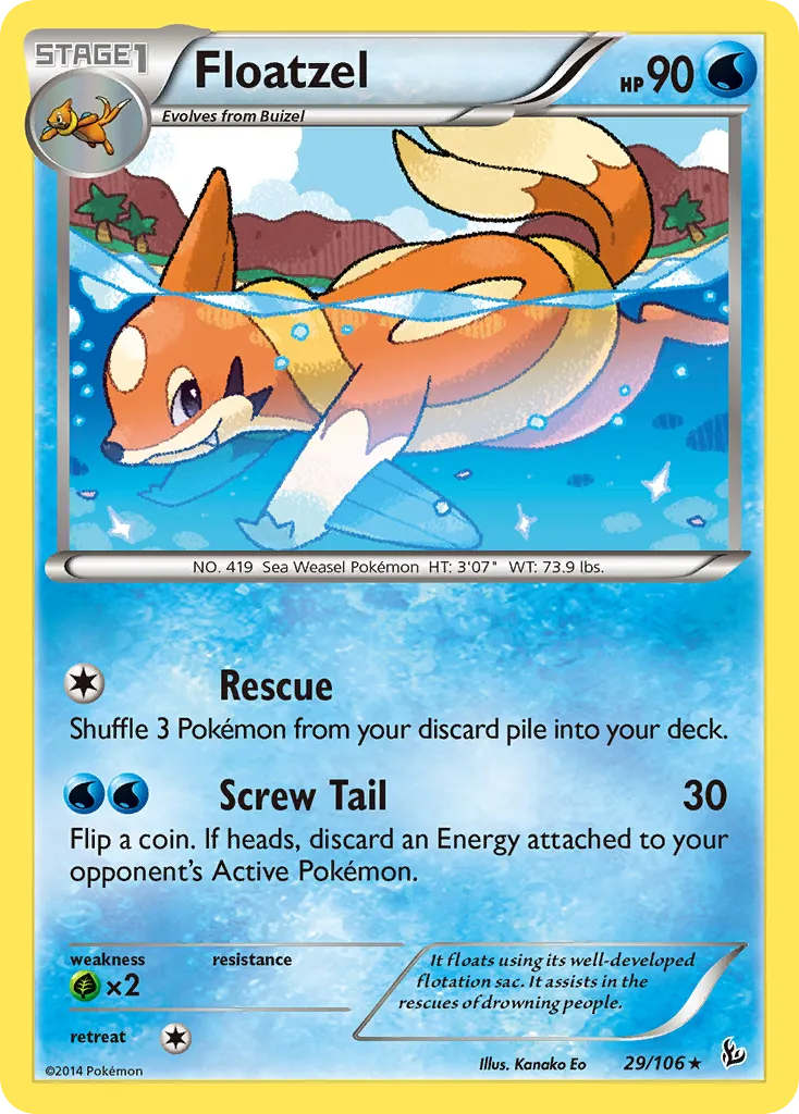 Floatzel card image
