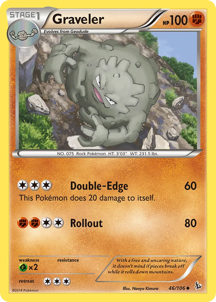Graveler card image