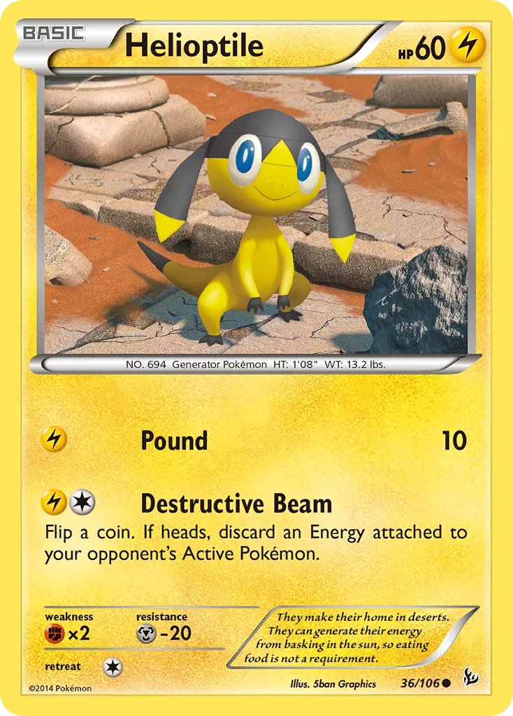 Helioptile card image