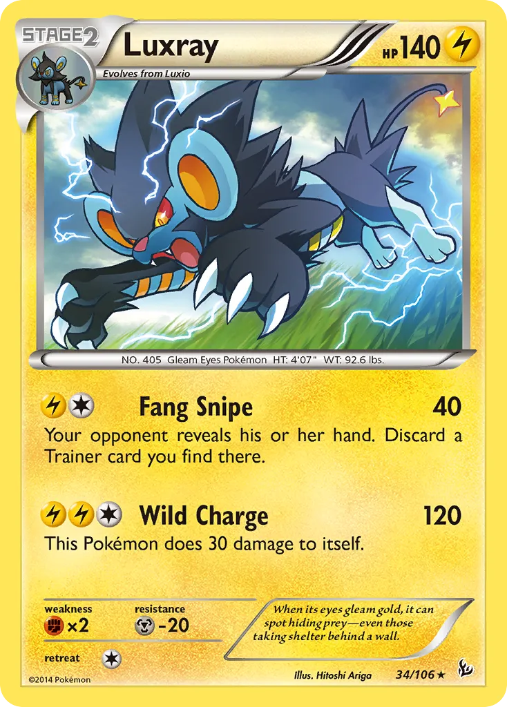 Luxray card image