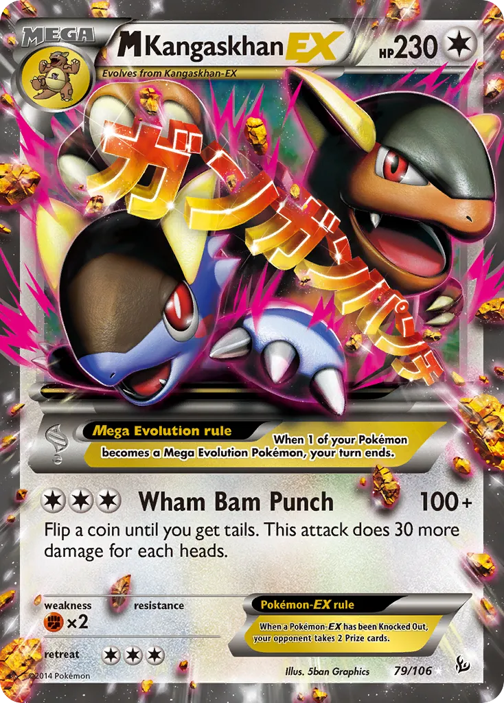 M Kangaskhan-EX card image