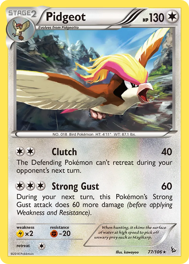 Pidgeot card image