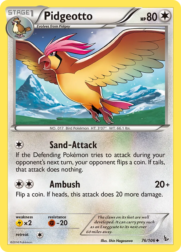 Pidgeotto card image
