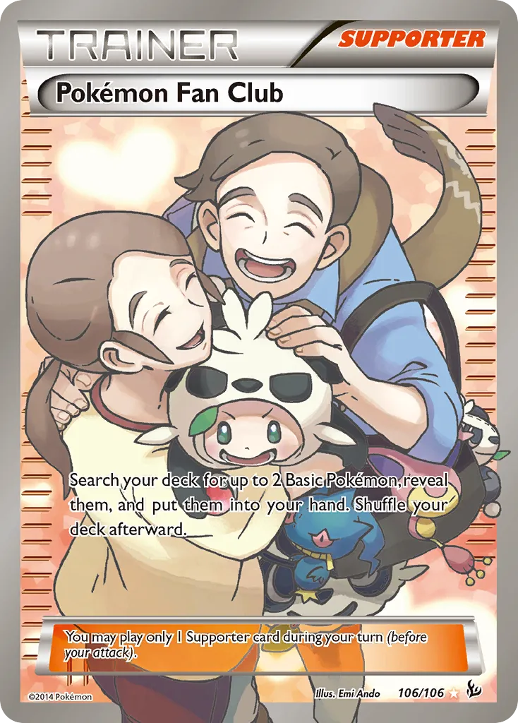Pokemon Fan Club card image