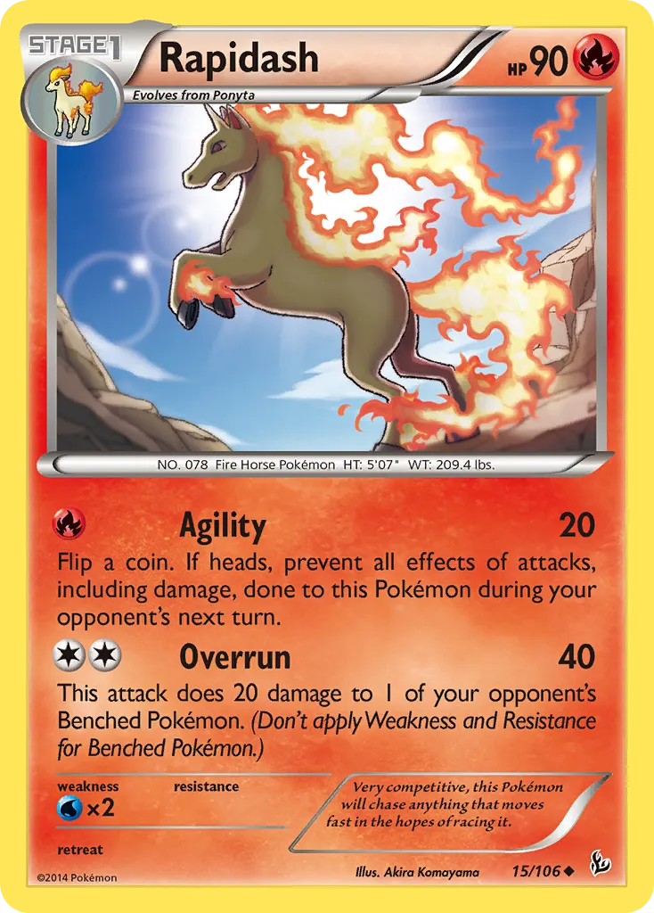 Rapidash card image
