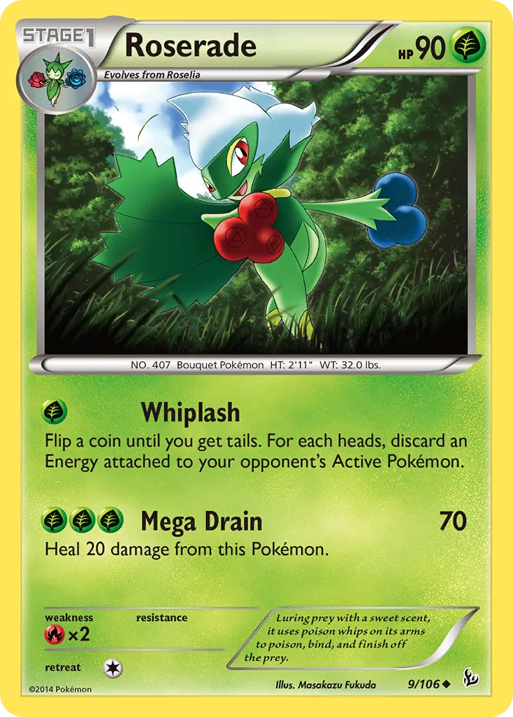 Roserade card image
