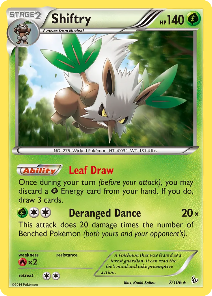 Shiftry card image