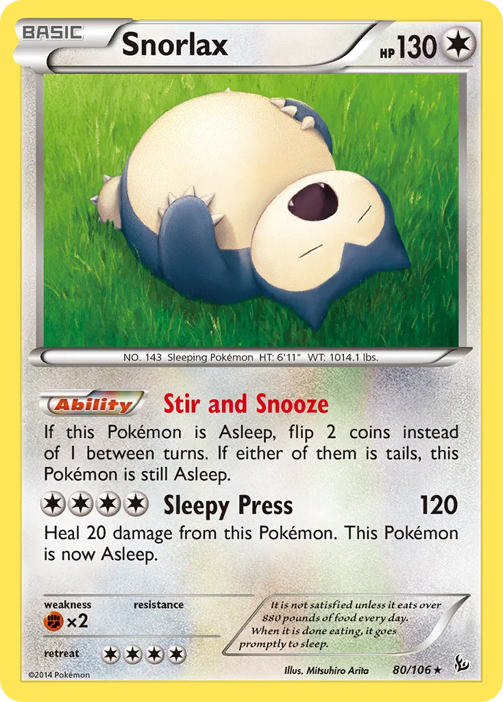 Snorlax card image