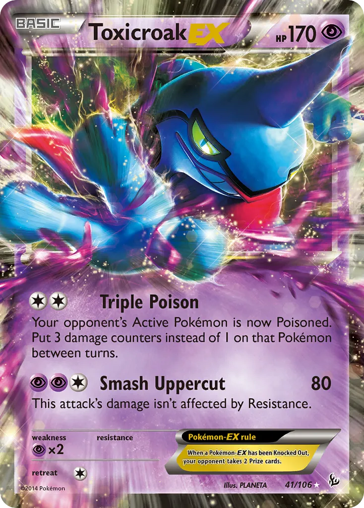 Toxicroak-EX card image